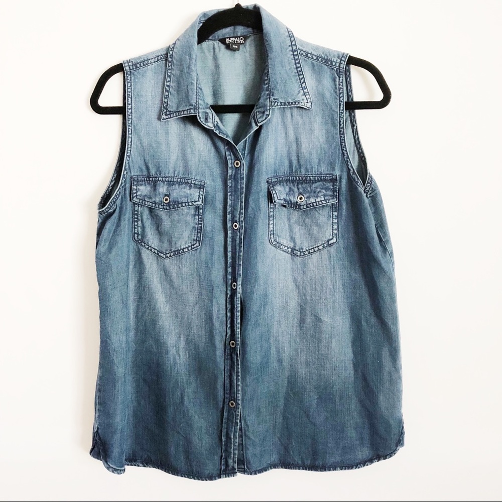 Buffalo David Bitton Denim Tank Top